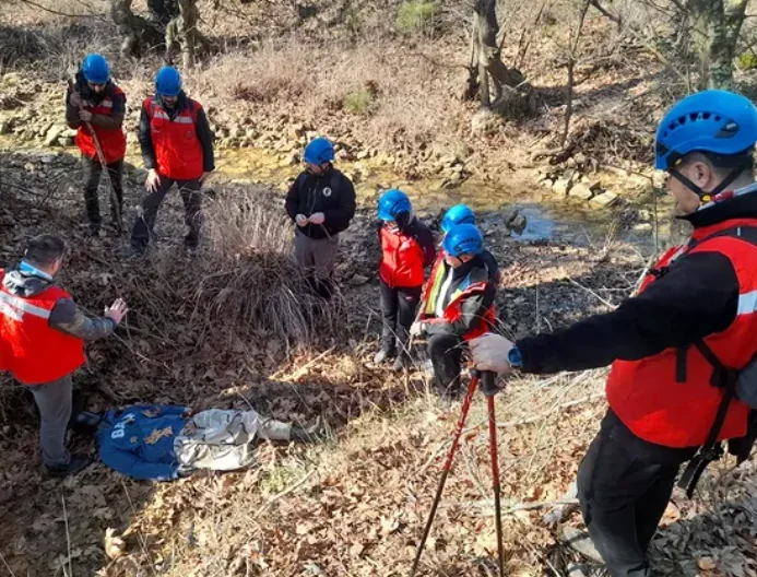 Yerlisu Arazi Arama Kurtarma Tatbikatı çalışmasından görüntü 4