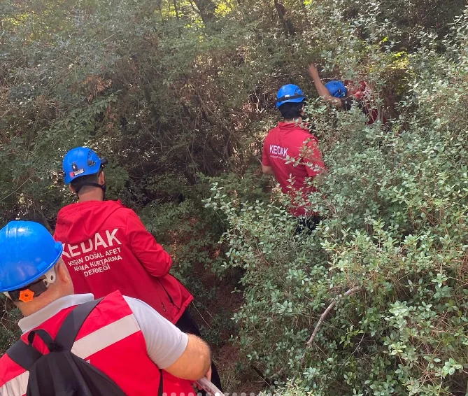Arazi Arama Kurtarma Tatbikatı çalışmasından görüntü 2