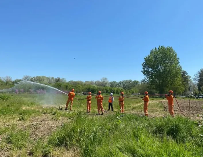 Orman Yangını Pratik Eğitimi çalışmasından görüntü 4