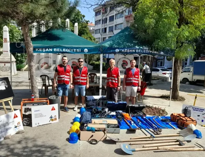 Marmara Depremi Farkındalık Etkinliği çalışmasından görüntü 1