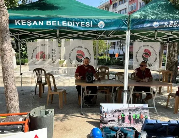 Marmara Depremi Farkındalık Etkinliği çalışmasından görüntü 2