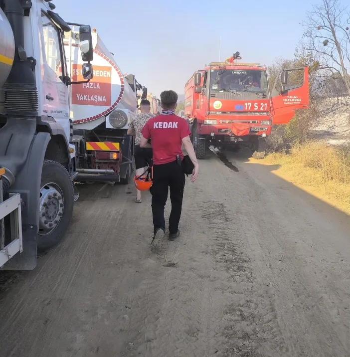 Mahmutköy Orman Yangını Çalışmaları çalışmasından görüntü 3